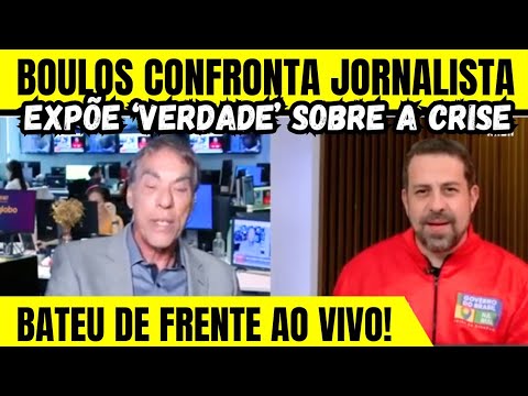 💣BOMBA: BOULOS DESMENTE JORNALISTA EM REDE NACIONAL E APONTA JUROS COMO RAÍZ DO COLAPSO🫢🔥