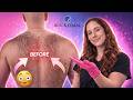 Extreme Back Wax Transformation