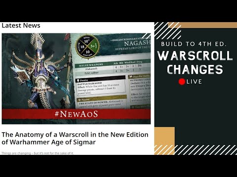 What is a Warscroll? - Road to AOS 4.0