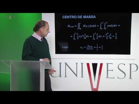 Cálculo II - Aula 24 - Centro de massa