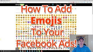 How To Add Emojis To Your Facebook Ads and Posts When On Desktop