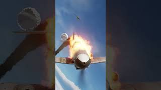 Bf-109 bailing out | Digital Combat Simulator | #shorts #dcs #dcsworld #dogfight