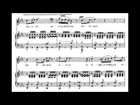 Lunge da lei (La Traviata - G. Verdi) Score Animation