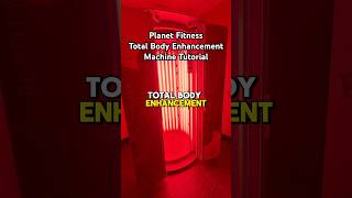 PLANET FITNESS TOTAL BODY ENHANCEMENT MACHINE TUTORIAL 🚨 // Recover using red lights and vibration!