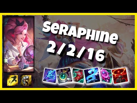 Seraphine vs Bard NA Challenger SUPPORT (2/2/16) - v11.5