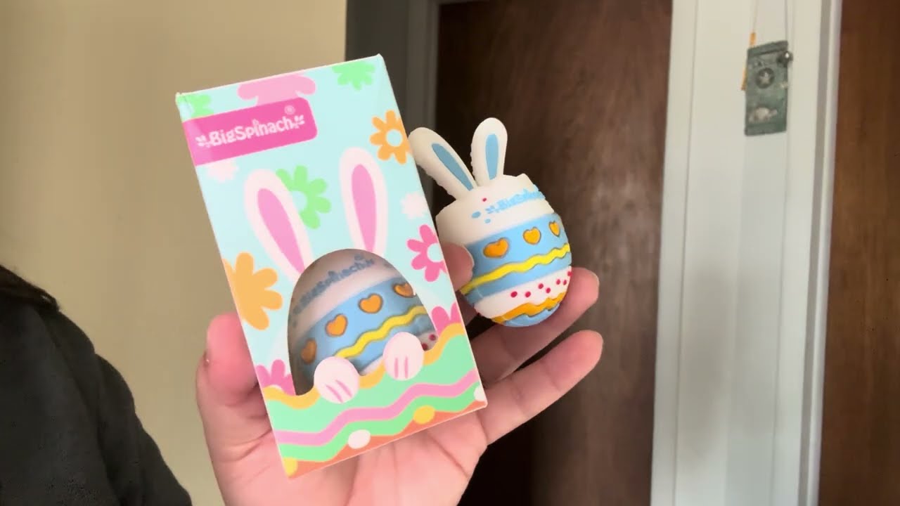 Check out this cute Easter teether!