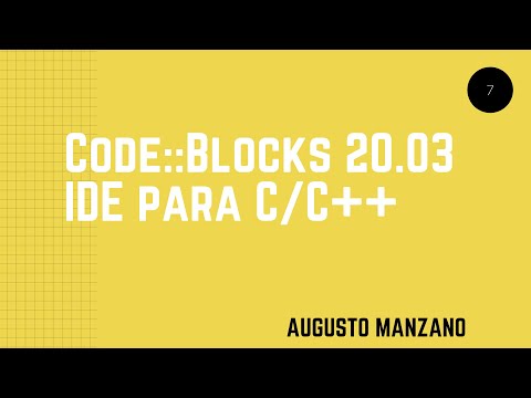 7 - Code::Blocks 20.03 (IDE para programação - Windows)