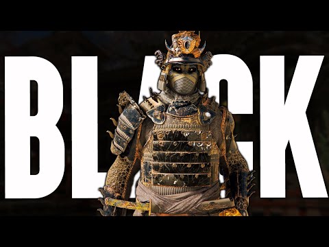 For Honor ∙ How To Make An All Black Orochi [Armor Customization Guide]