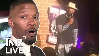 Jamie Foxx&#39;s Triumphant Return To Stand up! | TMZ Live