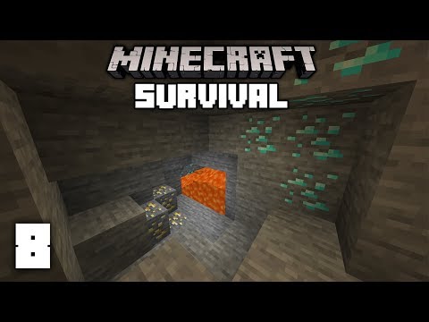 JWhisp - Minecraft 1.14 Survival Let's Play - Diamond Mining | Ep 8