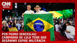 Vídeo: Campanha de Lula teme que desânimo esfrie militância | CNN 360°