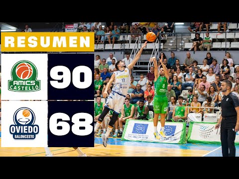 AMICS CASTELLÓ 90-68 ALIMERKA OVIEDO | RESUMEN PRIMERA FEB