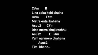 lyrics &amp; Chords of Timi BhaneAlbatross