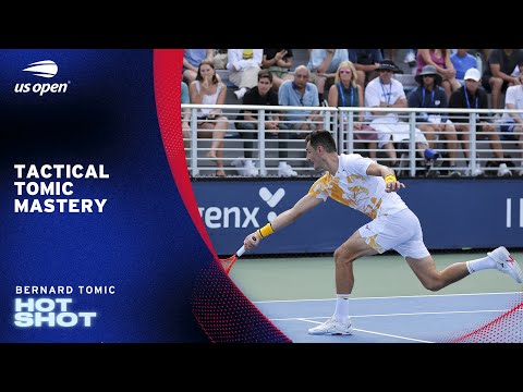 Bernard Tomic Wins a Terrific Point | 2025 US Open