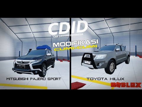 Modifikasi Cumi2 2 Mobil ini Upgrade mesin lvl1 Asap lebih tebal | CDID Car Driving Indonesia Roblox