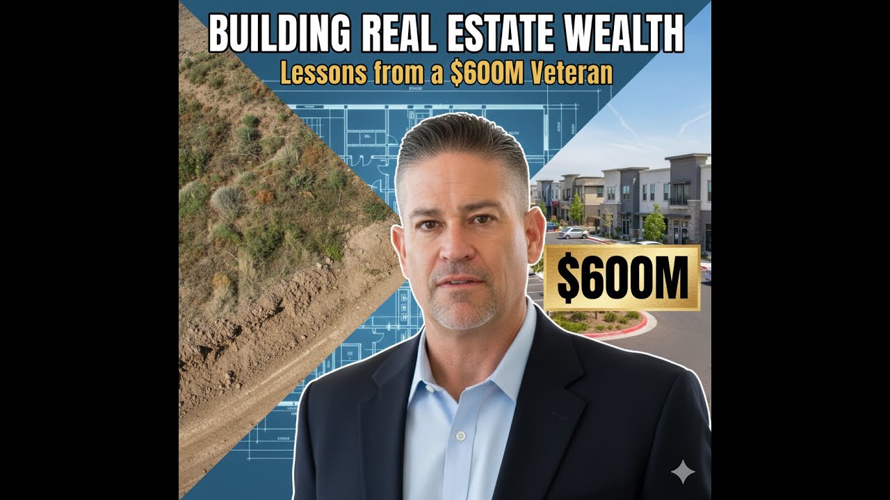 Building Wealth from the Ground Up: Strategies from a $600M Real Estate Veteran