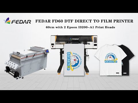 𝗙𝗘𝗗𝗔𝗥 𝗙𝗗𝟲𝟬 Double-head 60cm DTF printer