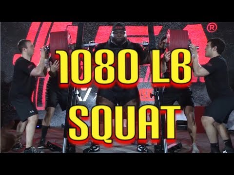 Check Out This Guy Squat An American Record 1080 Pounds
