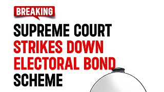 Happy with the SC Judgement on #ElectoralBonds case? Watch this first!