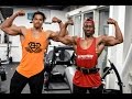 SHOULDERS WITH 21 Y/O BODYBUILDER ELLIS WILLIAMS