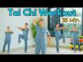 35 Min Gentle Tai Chi Full Body Fat Burn Anti Aging Workout For 50