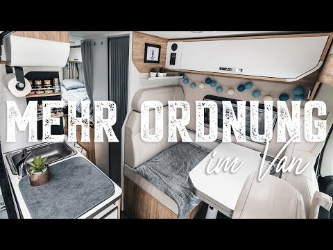 Ordnung im Campervan - Mehr Platz im Kastenwagen