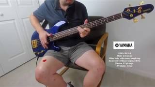 Video thumbnail for Bass tone comparison - Ibanez TMB100 vs. Yamaha BBG4 by Bill Plays Bass