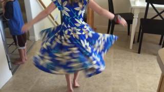 Lularoe Dot Dot Smile Dress Twirl