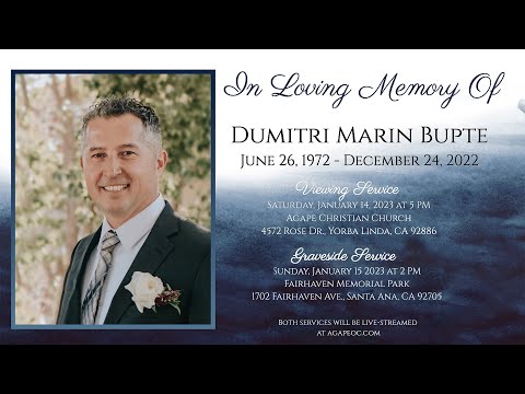 Marin Bupte  -   Graveside Service January 15, 2023