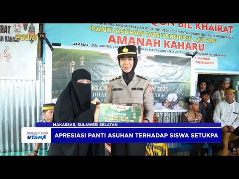 SISWA SETUKPA 54 ANJANGSANA KE PANTI ASUHAN