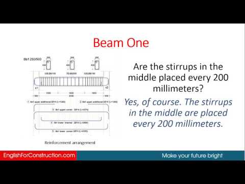 [Học tiếng Anh xây dựng] Beam One