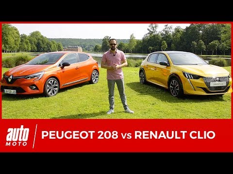 Nouvelle Peugeot 208 face à la Renault Clio 5 : 1er DUEL