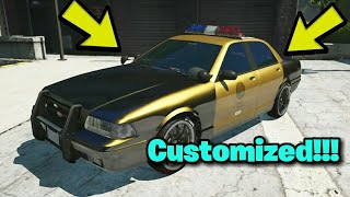 How To Customize A Cop Car In GTA 5