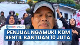 Dedi Mulyadi Respons Santai Pedagang Ngamuk Gara-gara Lapak Dibongkar, Sentil Bantuan Rp10 Juta