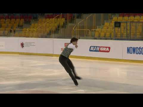 3 Linus MAGER   GER   Novice Boys FS   Mentor Torun Cup 2019