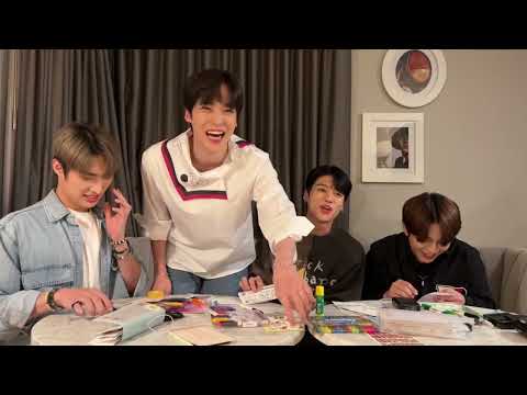 ATEEZ : @KOREADISPATCH LIVE 04/02/2022 (MINGI, YUNHO, WOOYOUNG, JONGHO)