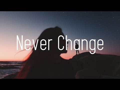 Crystal Skies - Never Change (Lyrics) ft. Gallie Fisher