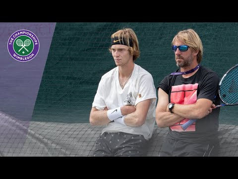 Analysis Corner with Andrey Rublev | Wimbledon 2019