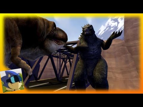 [SFM] Godzilla 2014 and T-Rex and EARTH?