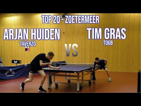 Top 20 Arjan Huiden vs Tim Gras match highlight - De Boer Maatwerk in keukens
