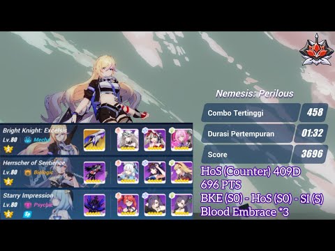 [HI3 SEA] [Ex Abyss Redlotus 409D] Herrscher of Sentience (Counter) - BKE (S0) HoS (S0) SI (S) 696