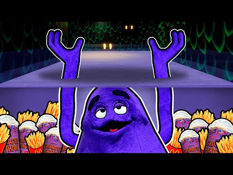 Rainbow Friends, But Purple BECOMES GRIMACE