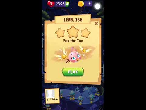 Angry Birds Stella Pop Level 166