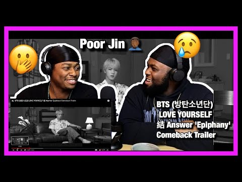 [Brothers React] BTS (방탄소년단) LOVE YOURSELF 結 Answer 'Epiphany' Comeback Trailer