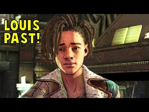 Agree vs Refuse to Hear Louis Talking About His Past -All Choices- The Walking Dead Final Season Ep3
