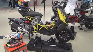 Italjet Dragster Motorcycle (2023) Exterior and Interior