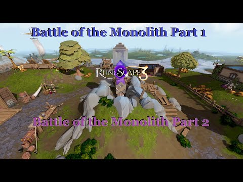Battle of the Monolith Pt1 & Pt2 - RS3 Quest Guide (Skilling Method)