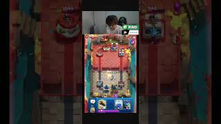 【クラロワ】2v2世界一位到達🩷🥇【CLASH ROYALE】#shorts