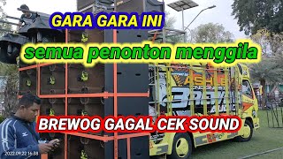 Download lagu GARA GARA INI SEMUA PENONTON MENGGILA//BREWOG GAGAL CEK SOUND DI ALUN ALUN BLITAR mp3
