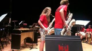 preview picture of video 'Quatuor pour Saxophones: Papillons'